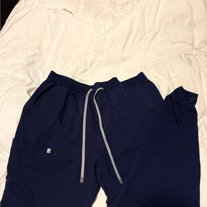 Fabletics Navy Blue Jogger Scrub Pants
